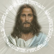 Оригинал схемы вышивки «Исус 2» (№812892)