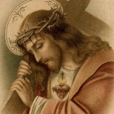 Оригинал схемы вышивки «Исус 4» (№812923)