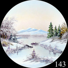 Оригинал схемы вышивки «Зима» (№814513)