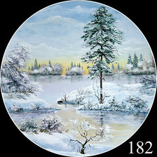 Оригинал схемы вышивки «Зима» (№814527)