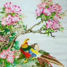 Оригинал схемы вышивки «Серия "Сказочные птицы", 3» (№814614)