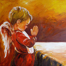 Modlitwa aniołka