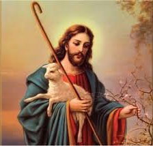 Схема вышивки «Иисус - добрый пастырь»