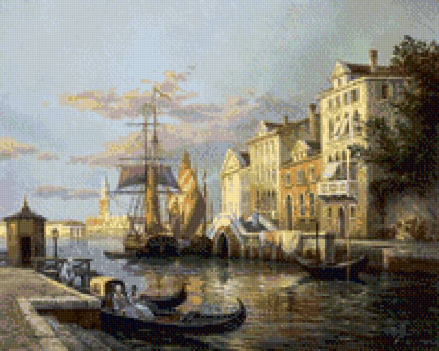 канал - вода, город, лодка, венеция - предпросмотр