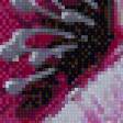 Предпросмотр схемы вышивки «розовый цветок 4 (панно, подушка)» (№821499)