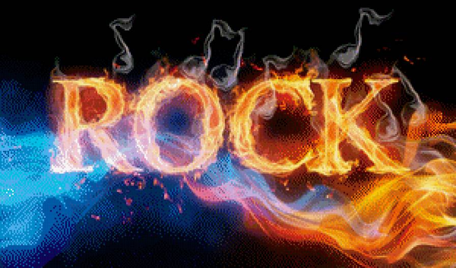 рок - рок, огонь - предпросмотр