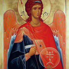Оригинал схемы вышивки «архангел Михаил 300» (№822717)