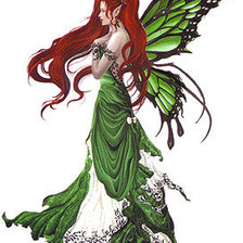 Оригинал схемы вышивки «nene thomas Emerald Fairy» (№822779)