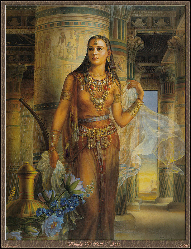 древний Египет - египет, девушка - оригинал