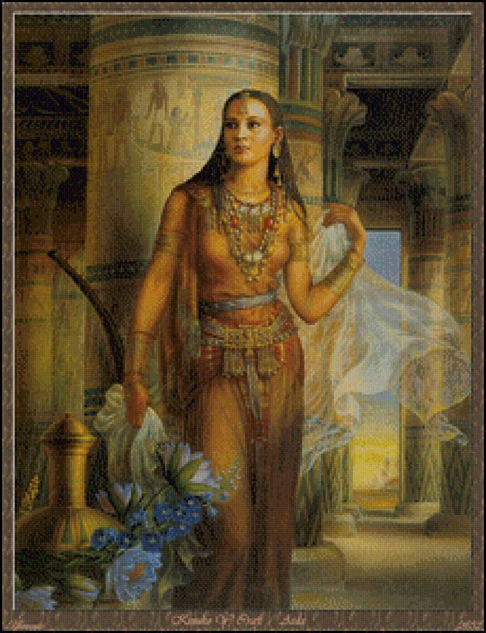 древний Египет - девушка, египет - предпросмотр