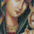Предпросмотр схемы вышивки «Богородица с Младенцем " Благодатное небо"» (№826639)