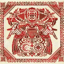Схема вышивки «славянский мотив»