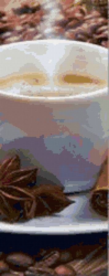 триптих кофе (часть 2) - зерна, модульные, модуль, шоколад, чашка - предпросмотр