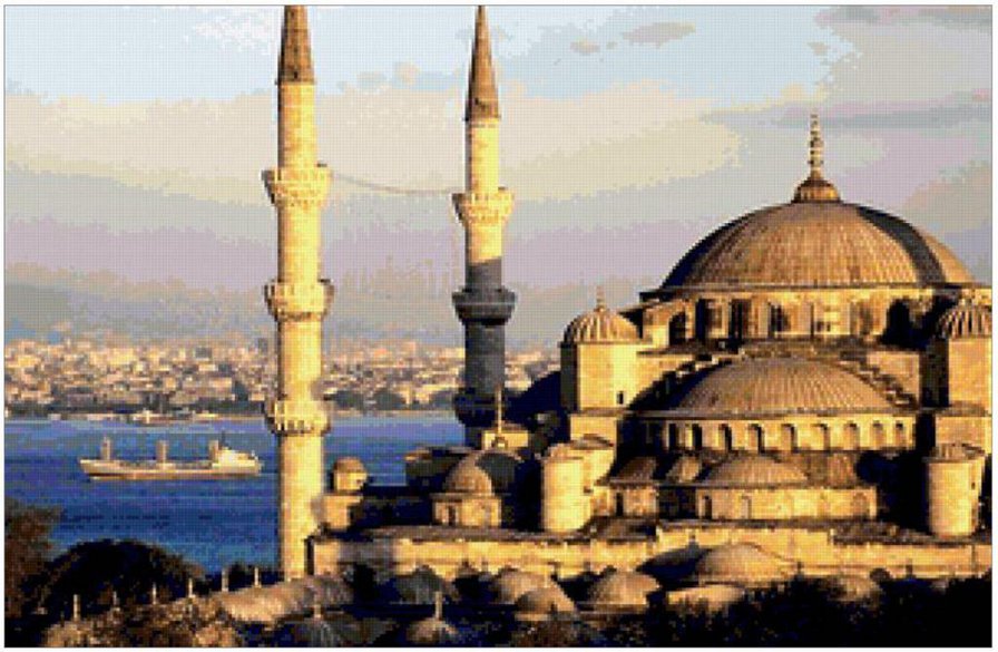 Мечеть СултанАхмет - мечеть, религия, ислам - оригинал