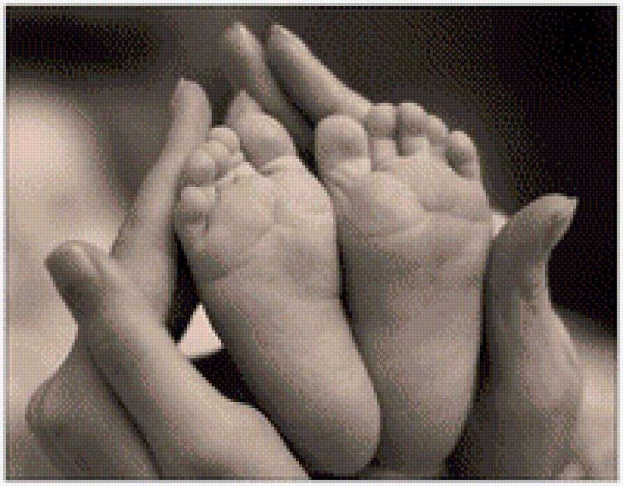 пяточки 2 - мама, дети, ножки, любовь, ребенок - предпросмотр