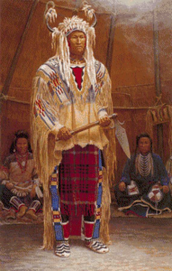племя индейцы - люди - предпросмотр