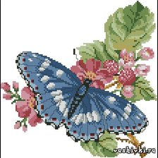Оригинал схемы вышивки «Бабочка» (№836052)