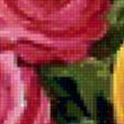 Предпросмотр схемы вышивки «букет цветов в вазе» (№837070)