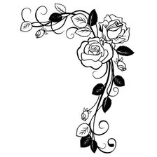 Оригинал схемы вышивки «розы» (№840539)