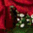 Предпросмотр схемы вышивки «розы в вазе» (№841995)