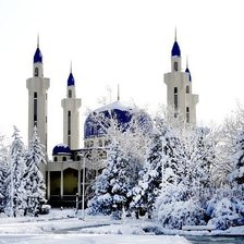 Схема вышивки «зимний майкоп»