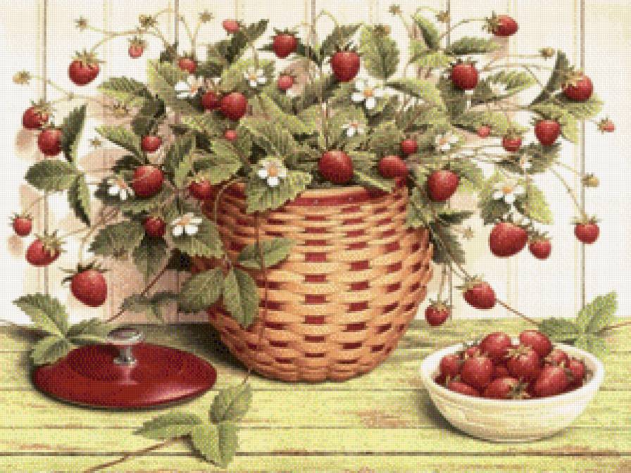 Клубніка - ягоди, натюрморт, фрукти - предпросмотр