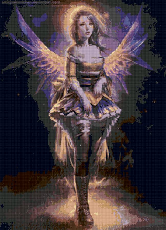 Ангел - ангел, девушка, фентези - предпросмотр