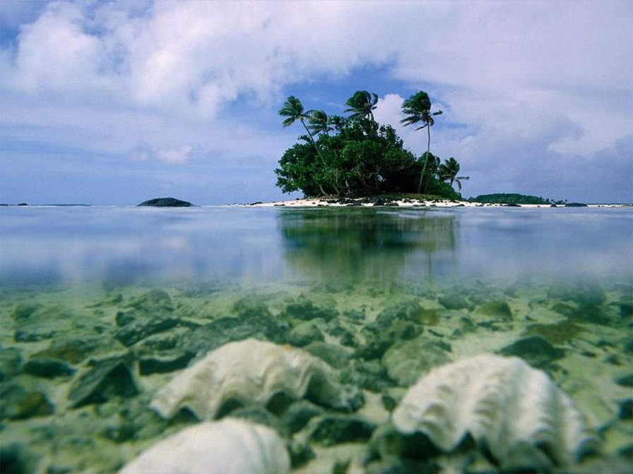 Пейзаж 39 - острів, природа, літо, пейзаж, море - оригинал
