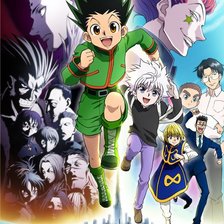 Схема вышивки «Hunter x hunter»