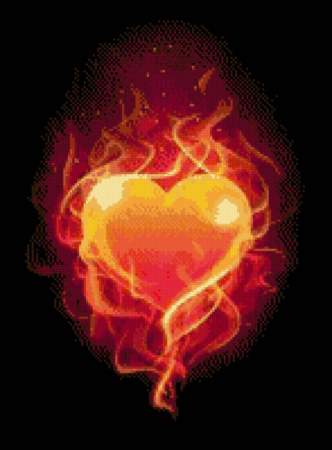 сердце - пламя, сердце - предпросмотр