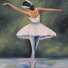 Оригинал схемы вышивки «Балерина» (№860120)