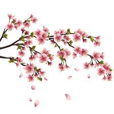 Оригинал схемы вышивки «цветущая сакура» (№861849)