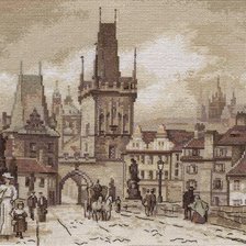 Оригинал схемы вышивки «Прага» (№862031)