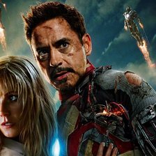 Оригинал схемы вышивки «iron man» (№866077)