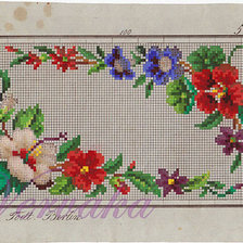 Оригинал схемы вышивки «flowers» (№866644)