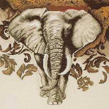 Схема вышивки «слоник»