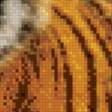 Предпросмотр схемы вышивки «Тигр в снегу» (№867909)