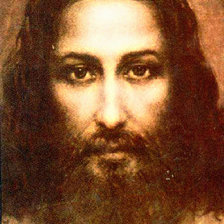 Схема вышивки «Лик Христа 2»