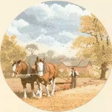 Оригинал схемы вышивки «farmland» (№869455)