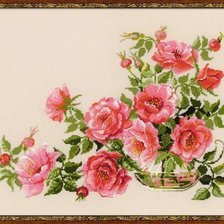 Оригинал схемы вышивки «розы» (№870575)