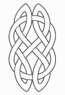 кельтский символ - узор, орнамент - оригинал