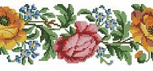 Оригинал схемы вышивки «flowers» (№872229)
