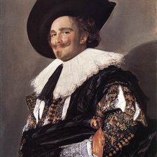 Франс Халс - Улыбающийся кавалер 1624