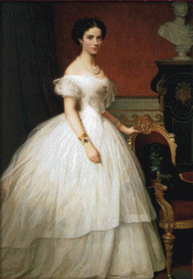 Princess Dagmar of Denmark (Императрица Мария Федоровна) - классика, портрет - предпросмотр