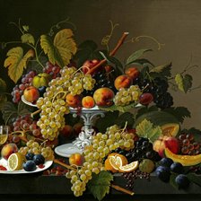 натюрморт с фруктами