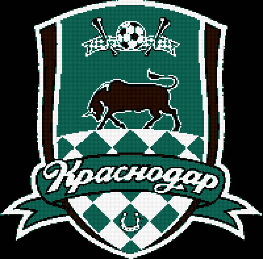 Эмблема ФК Краснодар - футбол, эмблема, краснодар - предпросмотр