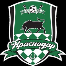 Схема вышивки «Эмблема ФК Краснодар»