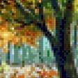 Предпросмотр схемы вышивки «Великие художники, Золотая осень» (№874721)