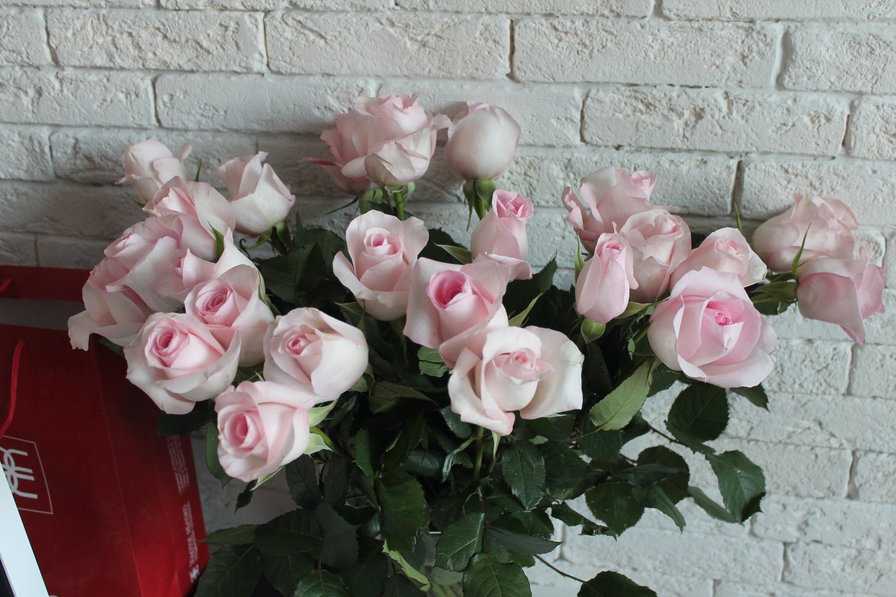 Цветы для любимой ! - розы, букет - оригинал
