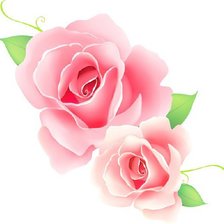 Оригинал схемы вышивки «розовая роза» (№879701)